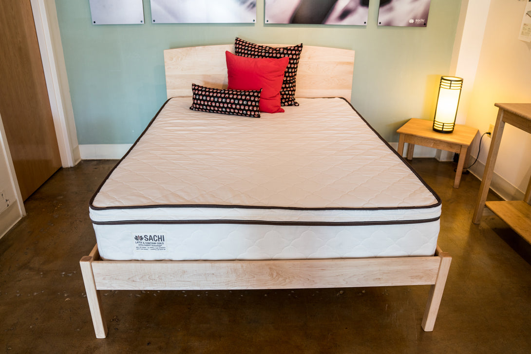 Latex & Comfort Coil Mattress - Sachi Organics 