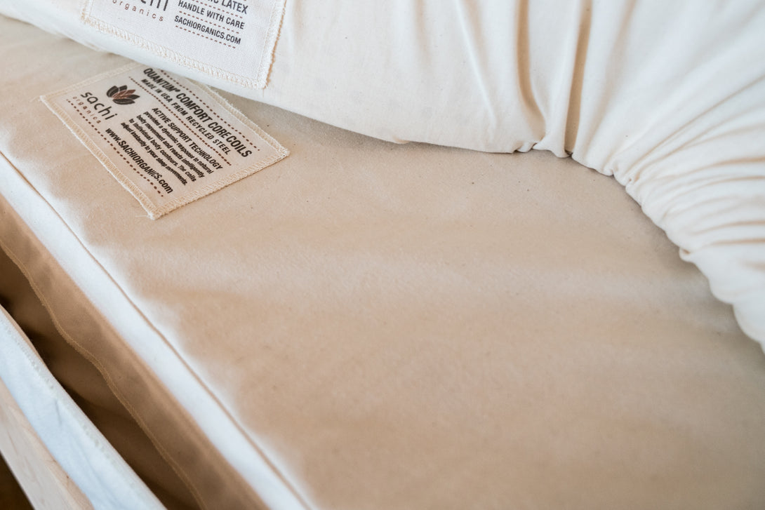 Latex & Comfort Coil Mattress - Sachi Organics 