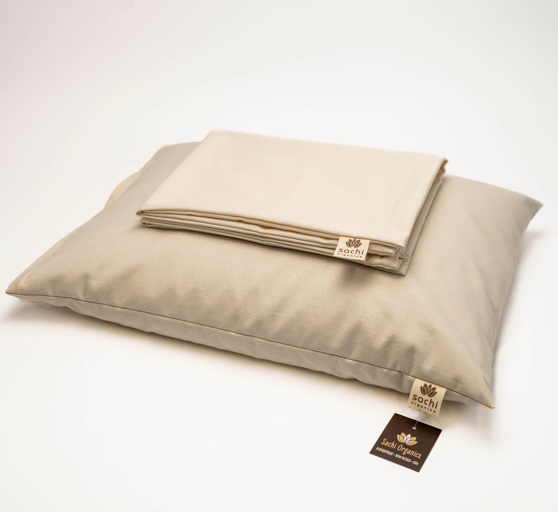 Japanese Size Buckwheat Pillow - Sachi Organics 