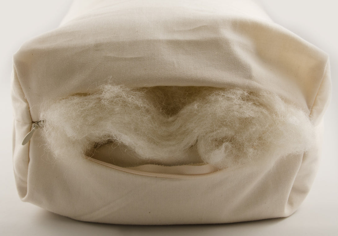 Shambho Pillow: Natural Wool & Millet - Sachi Organics 